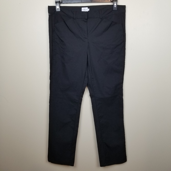 Calvin Klein Pants - FIRM Calvin Klein Black Nylon Slacks size 12